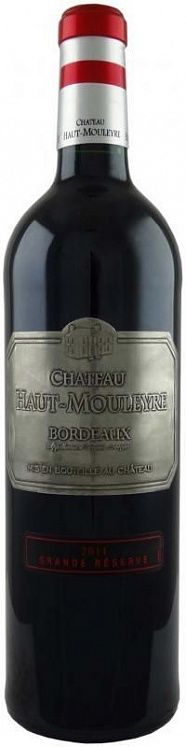 Chateau Haut-Mouleyre Bordeaux Rouge Metal Label 2011