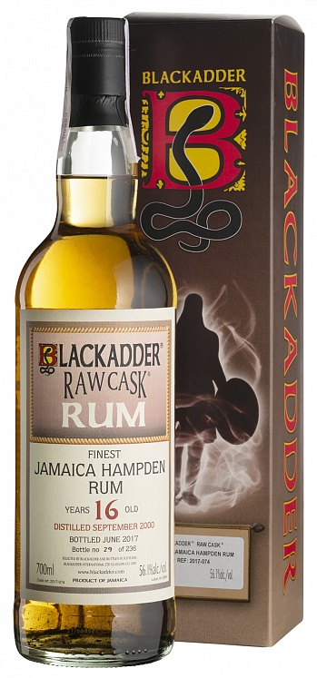 Blackadder Jamaica Hampden Rum Raw Cask 16 YO 2000/2017