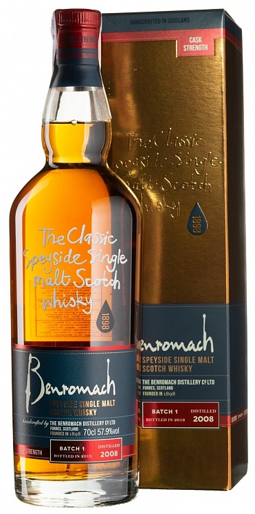 Benromach Cask Strength 10 YO 2008/2019