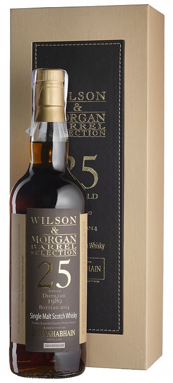 Bunnahabhain 25 YO 1989 Sherry Finish PX Wilson & Morgan