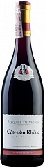 Вино Pasquier Desvignes Cotes du Rhone Rouge 2016 Set 6 bottles