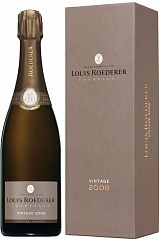 Шампанское и игристое Louis Roederer Brut Vintage Deluxe Gift 2008