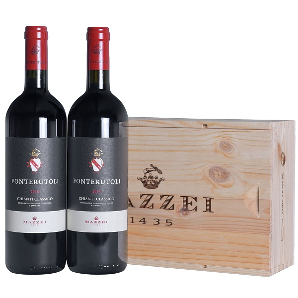Mazzei Gift Box 2 btl (wood)