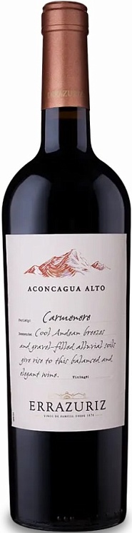 Errazuriz Carmener Aconcagua Alto 2021 Set 6 Bottles