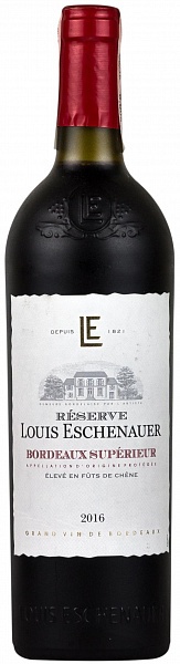 Louis Eschenauer Bordeaux Superieur Reserve 2016 Set 6 Bottles