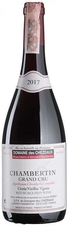 Domaine des Chezeaux Chambertin Grand Cru 2017