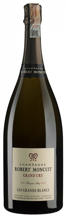 Robert Moncuit Les Grands Blancs Magnum 1,5L Set 6 bottles