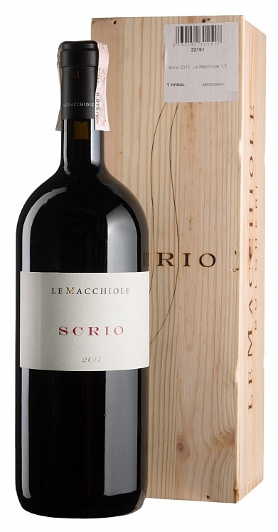 Le Macchiole Scrio 2011 Magnum 1,5L