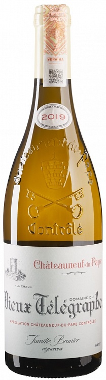 Domaine du Vieux Telegraphe Chateauneuf-du-Pape Blanc 2019 Set 6 bottles