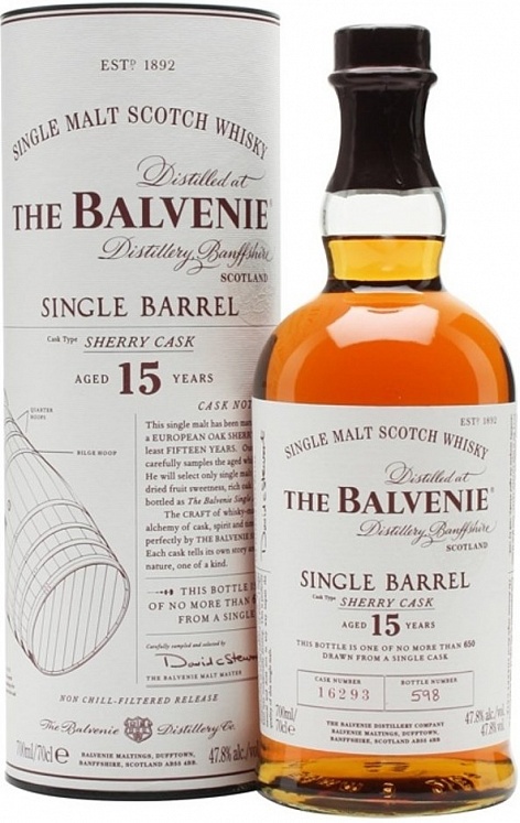 Balvenie Single Barrel Sherry Cask 15 YO