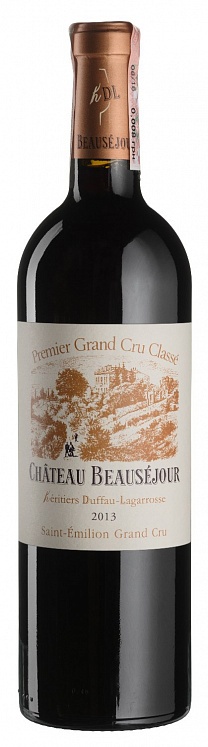 Chateau Beausejour Heritiers Duffau-Lagarrosse 2013