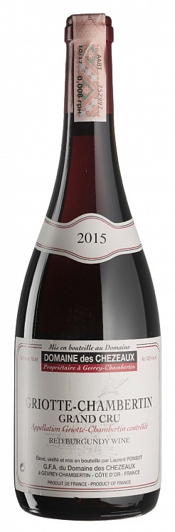 Domaine des Chezeaux Griotte-Chambertin Grand Cru 2015