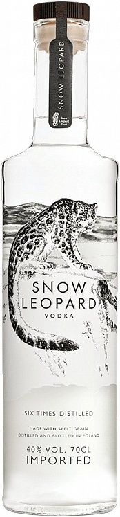 Snow Leopard Vodka Set 6 Bottles