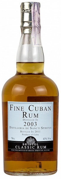 Bristol Spirits Fine Cuban Rum 2003