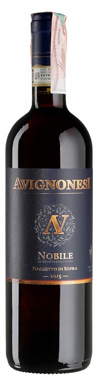Avignonesi Vino Nobile di Montepulciano Poggetto di Sopra Alliance Vinum 2015 Set 6 bottles