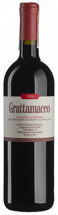 Grattamacco 2016 Set 6 bottles