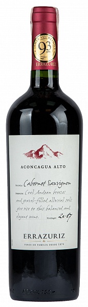 Errazuriz Cabernet Sauvignon Aconcagua Alto 2017