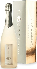 Шампанське та ігристе Pierre Trichet Secret D'Or Brut Blanc de Blancs