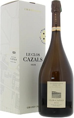 Шампанское и игристое Delphine Cazals Blanc de Blancs Clos Cazals Grand Cru 2014 Magnum 1,5