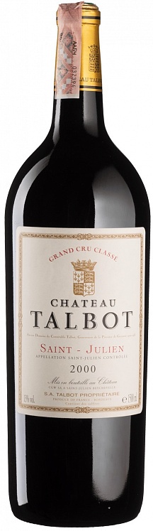 Chateau Talbot 4em GCC 2000 Magnum 1,5L