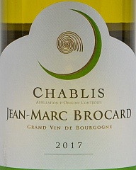 Вино Jean-Marc Brocard Chablis 2017