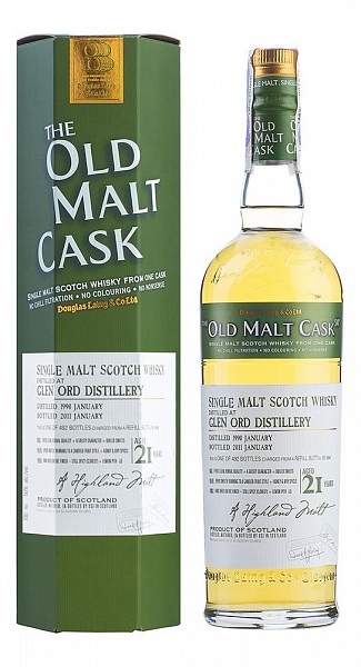Glen Ord 21 YO, 1990, The Old Malt Cask, Douglas Laing