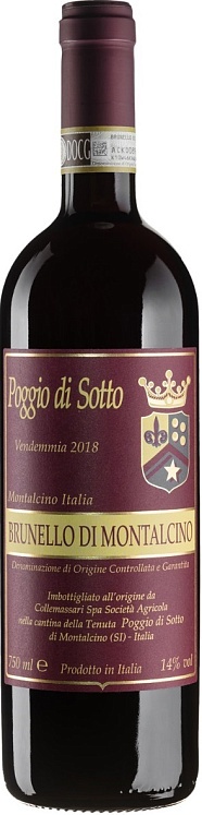Poggio di Sotto Brunello di Montalcino 2018
