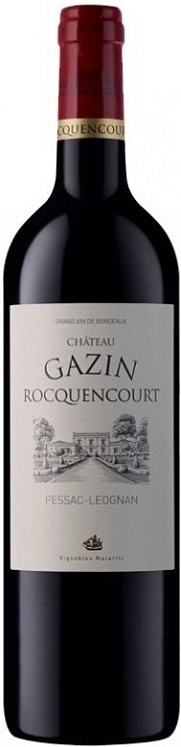 Chateau Gazin Rocquencourt Pessac-Leognan Rouge 2014