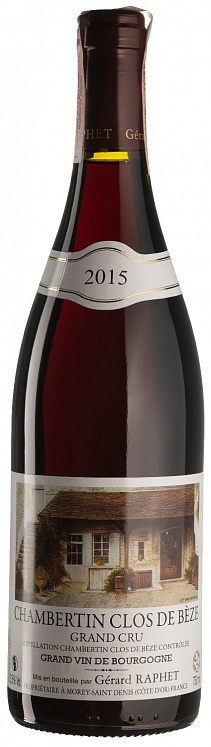 Gerard Raphet Chambertin Clos de Beze Grand Cru 2015