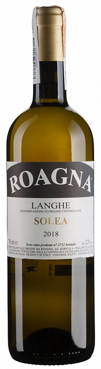 Roagna Lange Bianco Solea 2018 Set 6 bottles