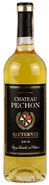 Chateau Pechon Sauternes 2015 Set 6 bottles