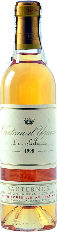 Chateau d'Yquem 1998, 375ml