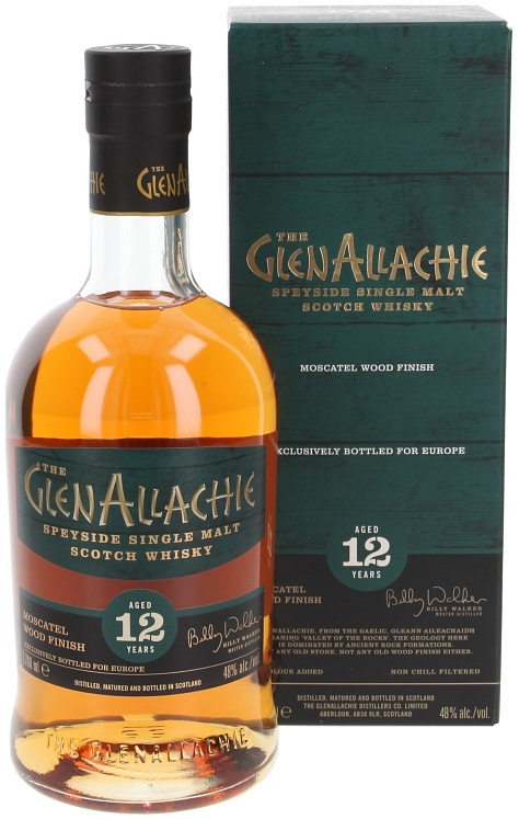 GlenAllachie 12 YO Moscatel Wood Finish