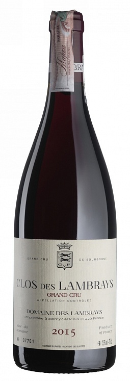 Domaine des Lambrays Clos des Lambrays Grand Cru 2015