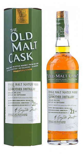 Glenrothes 21 YO, 1990, The Old Malt Cask, Douglas Laing