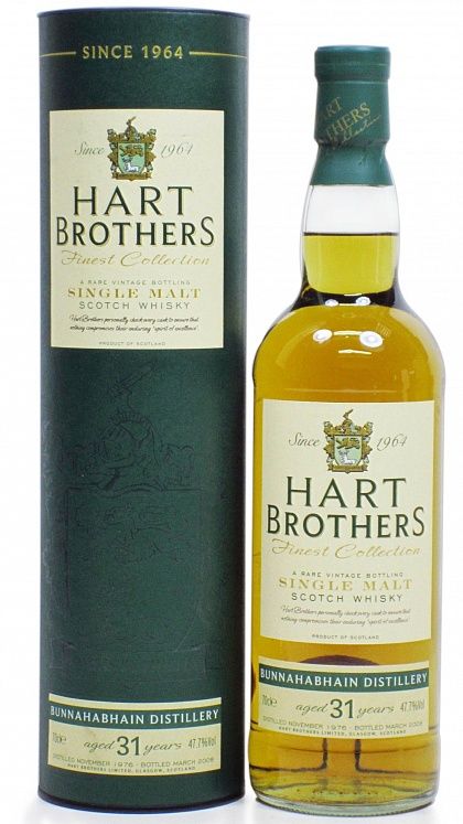 Bunnahabhain 31 YO, 1976, Cask Strength, Hart Brothers