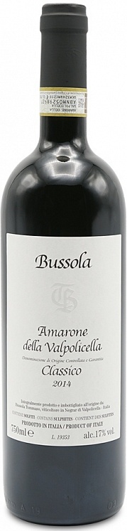 Tommaso Bussola Amarone della Valpolicella Classico 2014