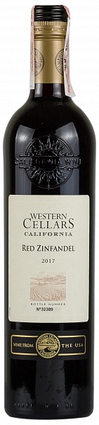 Western Cellars Red Zinfandel 2017 Set 6 Bottles