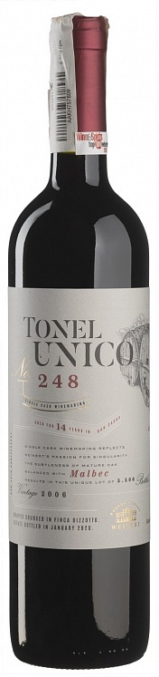 Weinert Tonel Unico Malbec 2006 Set 6 bottles