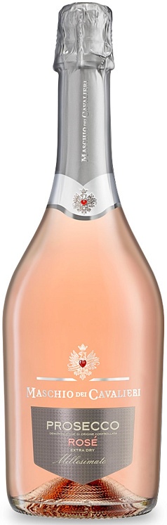 Maschio dei Cavalieri Extra Dry Rose Prosecco DOC Spumante Millesimato 2022 Set 6 bottles