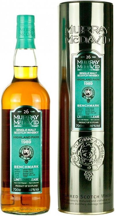 Highland Park 26 YO, 1989,  Benchmark, Murray McDavid