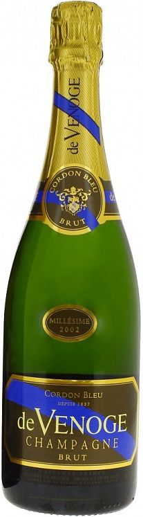 Champagne de Venoge Cordon Bleu Millesime 2002