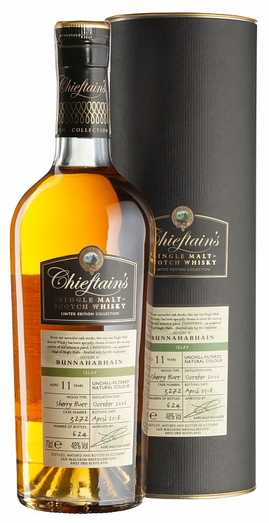 Bunnahabhain 11 YO 2006/2018 Sherry Butt Chieftain's Ian Macleod Distillers