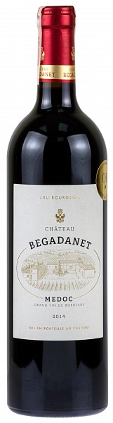 Chateau Begadanet Medoc 2014 Set 6 Bottles