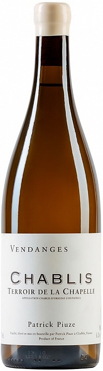 Patrick Piuze Chablis Terroir de La Chapelle 2018 Set 6 bottles