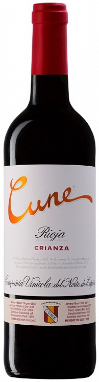 Cune Crianza 2016 Set 6 bottles