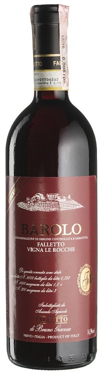 Azienda Agricola Falletto Barolo Le Rocche dell Falletto Riserva 2017