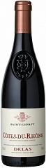 Вино Delas Freres Cotes du Rhone Saint Esprit 2017 Set 6 bottles