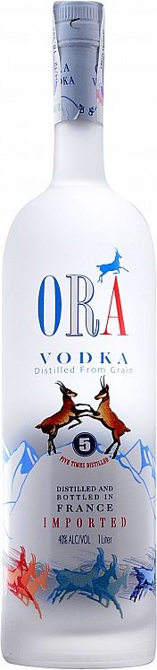 Ora Blue Vodka 1l Set 6 bottles