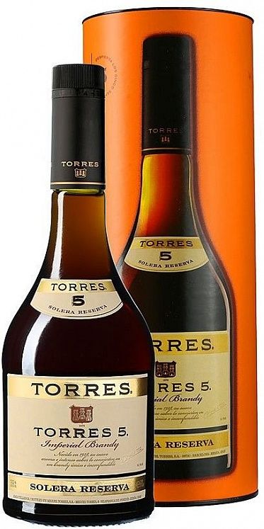 Torres Solera Reserva Brandy 5 YO